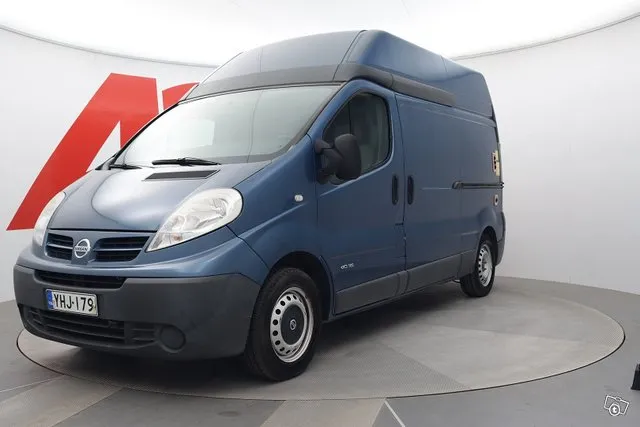 Nissan Primastar 2,0 dCi 114 Van 2.9 t L2H2 6MT Korotettu - / TAKALAITANOSTIN DHOLLANDIA 500 KG / ILMASTOINTI / SIS.ALV:N / 5-OVINEN / Image 1